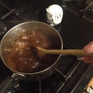 Don't get too close to flame Bob! You little pyromaniac!